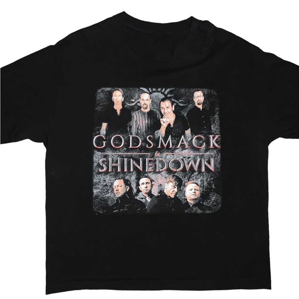 2018 Godsmack x Shinedown tour shirt